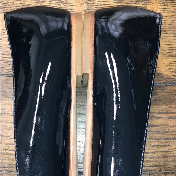 Loeffler Randall Willow Blue Patent Leather Flats - Picture 14 of 16